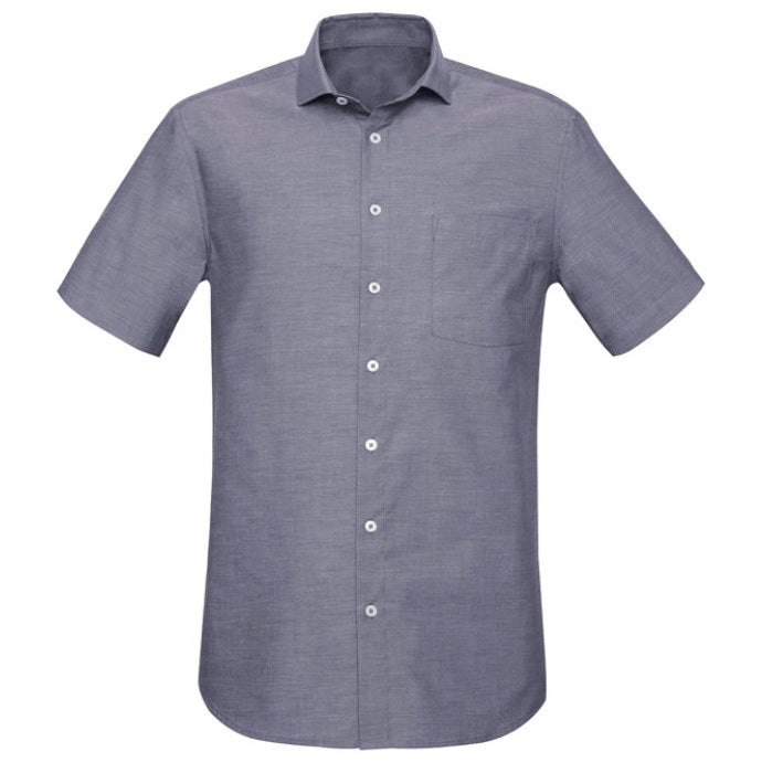 Biz Corporates RS968MS Mens Charlie Classic Fit Short Sleeve Shirt