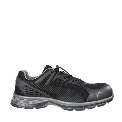 antistatic heat resistant Puma 643837 Relay Black/Grey Composite Safety Jogger
