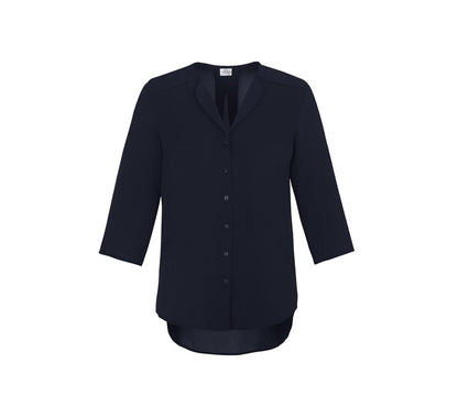 Biz Collection S015LT Lily Ladies Longline 3/4 Blouse