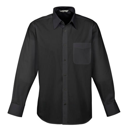 Biz Collection S10510 Base Mens Long Sleeve Shirt
