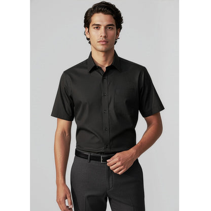 Biz Collection S10512 Base Mens Short Sleeve Shirt