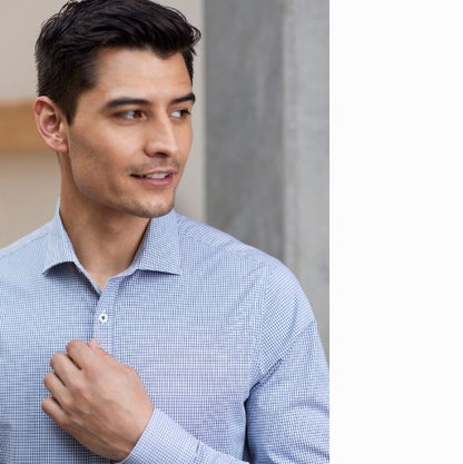 Biz Collection S339ML Mens Bristol Tailored Long Sleeve Shirt