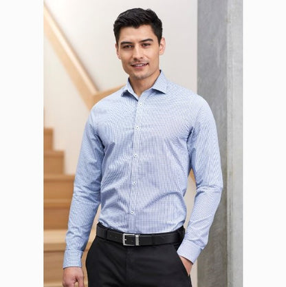 Biz Collection S339ML Mens Bristol Tailored Long Sleeve Shirt