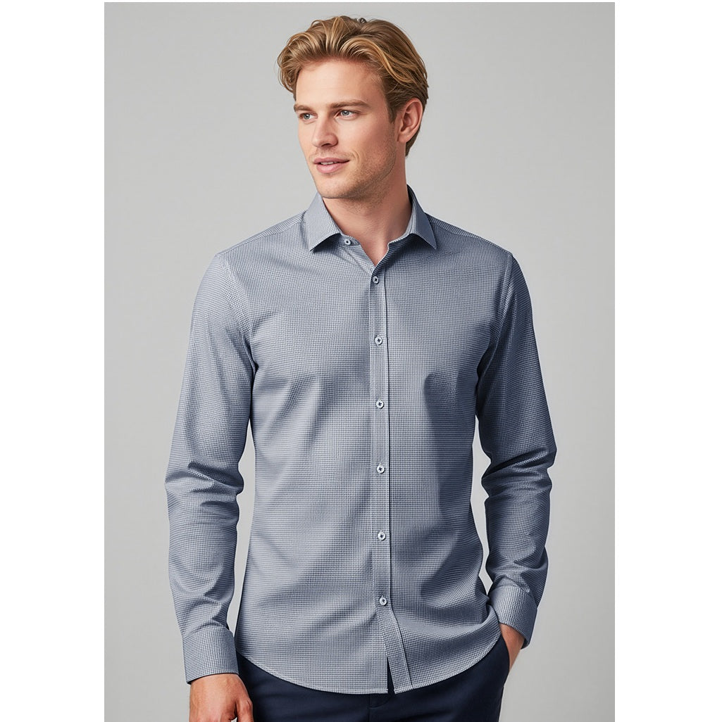 Biz Collection S339ML Mens Bristol Tailored Long Sleeve Shirt