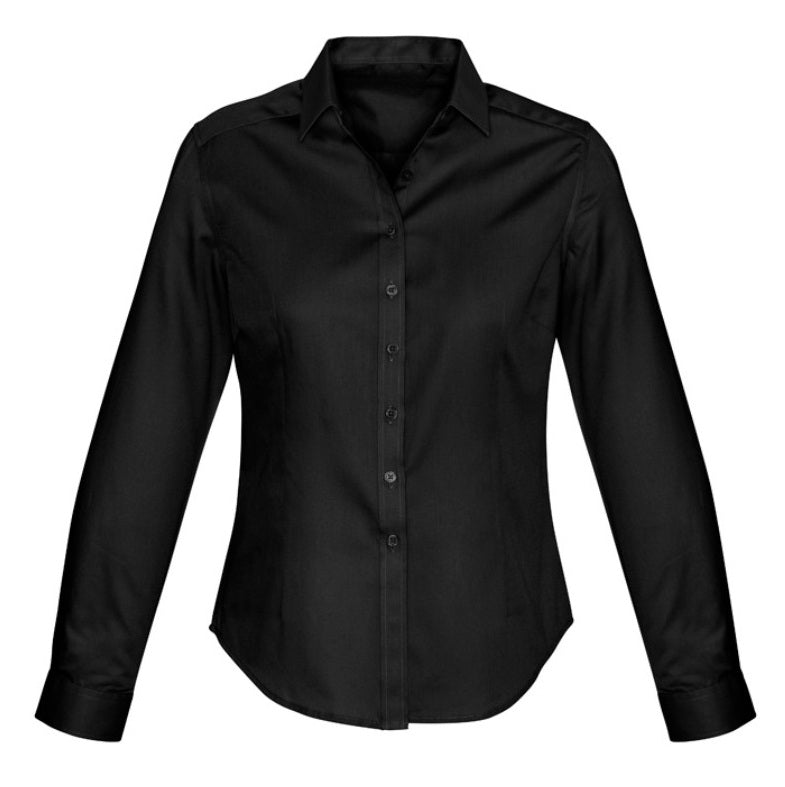 Biz Collection S522LL Ladies Dalton Long Sleeve Shirt - Additional Front View 4