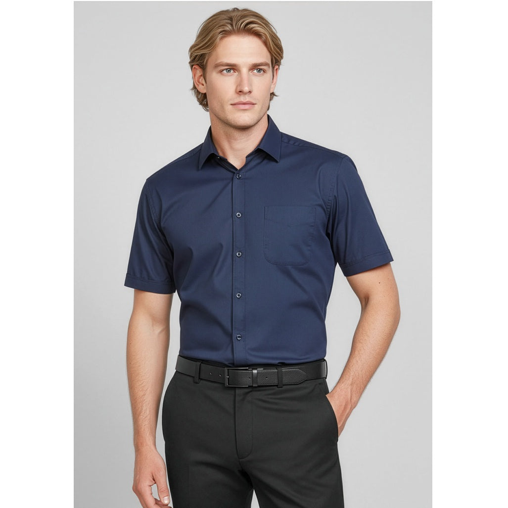 Biz Collection S770MS Monaco Mens Short Sleeve Shirt