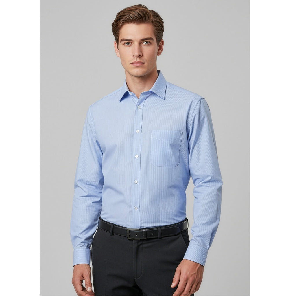 Biz Collection S812ML Euro Mens Long Sleeve Shirt