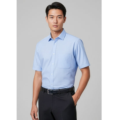 Biz Collection S812MS Euro Mens Short Sleeve Shirt