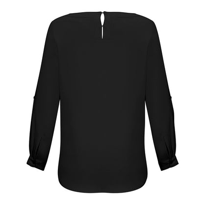 Biz Collection S828LL Womens Madison Boatneck Top