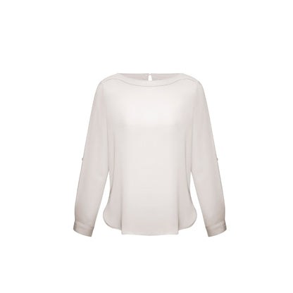 Biz Collection S828LL Womens Madison Boatneck Top
