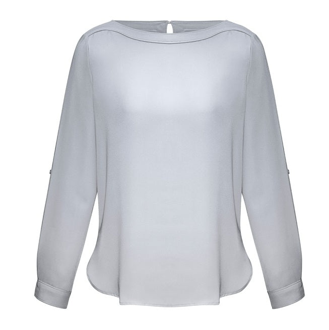 Biz Collection S828LL Womens Madison Boatneck Top
