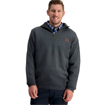 Swanndri SSD2446D Men's Mariner Wool Zip Neck Sweater