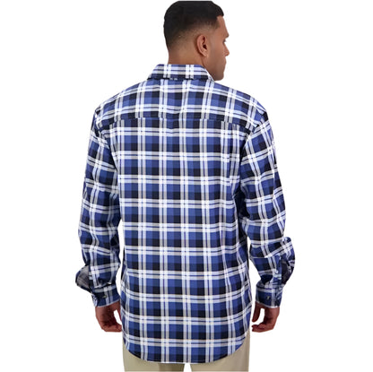 Swanndri SE18250M Mens Full Button Egmont Twin Pack