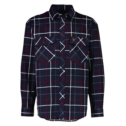 Swanndri SE18250M Mens Full Button Egmont Twin Pack
