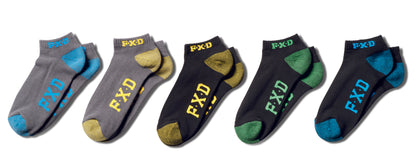 FXD SK-3 5-Pack Ankle Work Socks