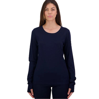 Line7 SL7W19111W Womens Merino Long Sleeve Crew Top