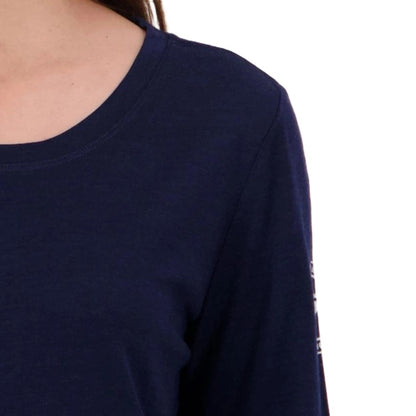 Line7 SL7W19111W Womens Merino Long Sleeve Crew Top