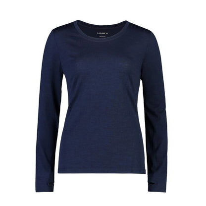Line7 SL7W19111W Womens Merino Long Sleeve Crew Top