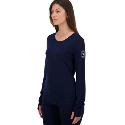 Line7 SL7W19111W Womens Merino Long Sleeve Crew Top
