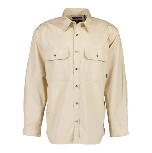 Men's popular Swanndri cream work shirt