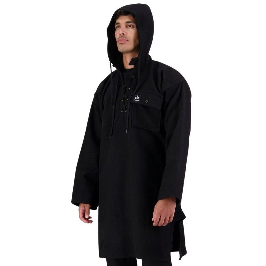 Swanndri Best selling SSD0103 Men's Original Lace Front Bush Black Shirt
