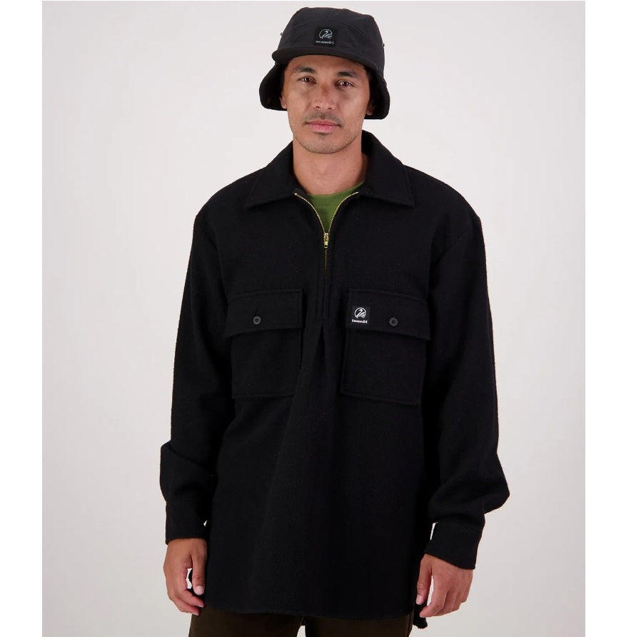 Swanndri SSD0107 Mens Ranger Wool Zip Front Bushshirt