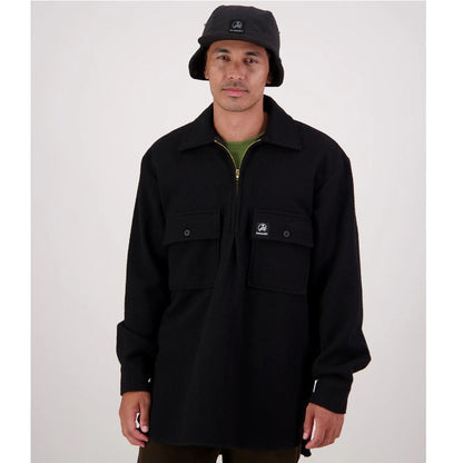 Swanndri SSD0107 Mens Ranger Wool Zip Front Bushshirt