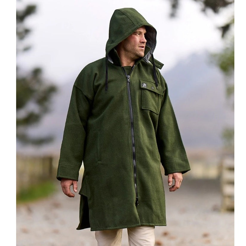 Popular brand Swanndri Men's Green Colour Bush Shirt with Hood