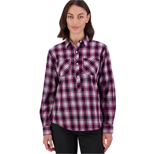 Swanndri SW13227W Womens Barn Long Sleeve Shirt