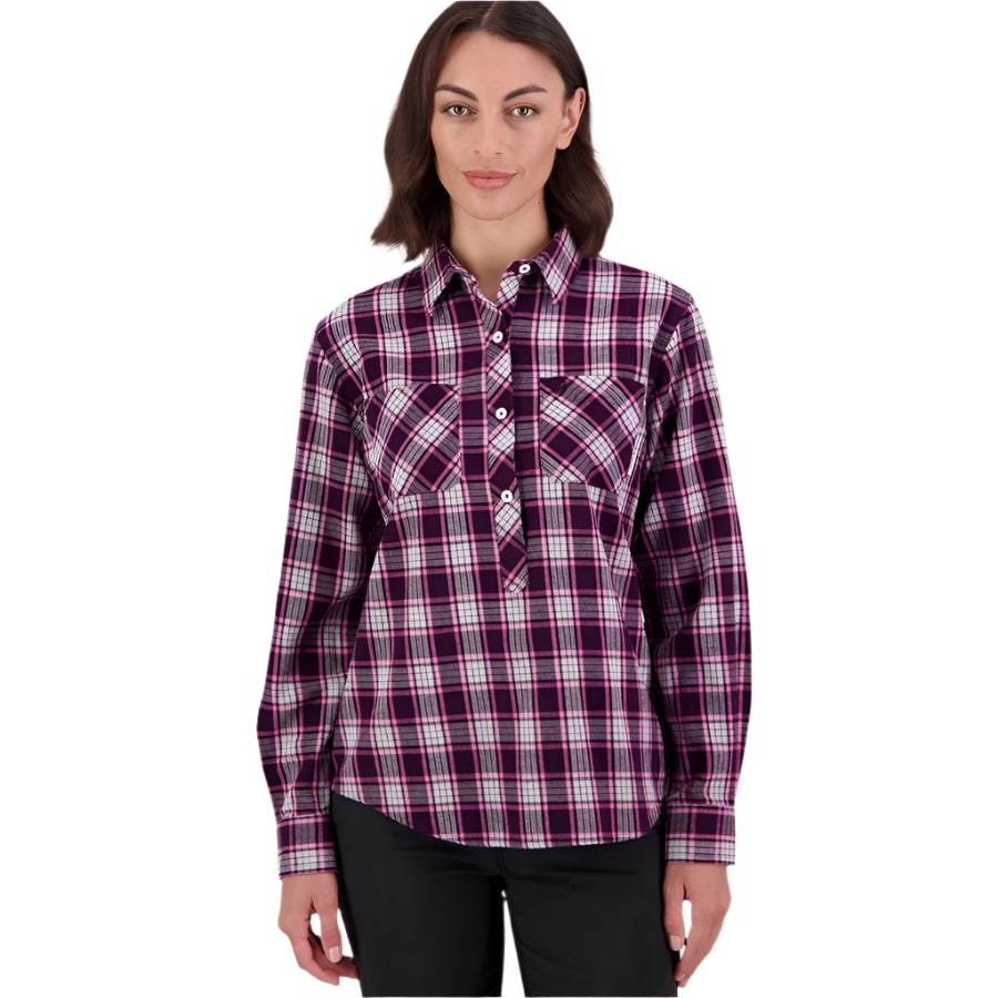 Swanndri SW13227W Womens Barn Long Sleeve Shirt