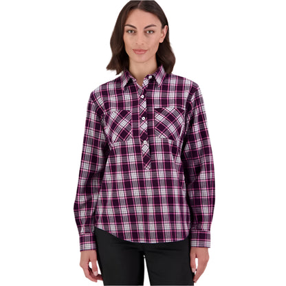 Swanndri SW13227W Womens Barn Long Sleeve Shirt