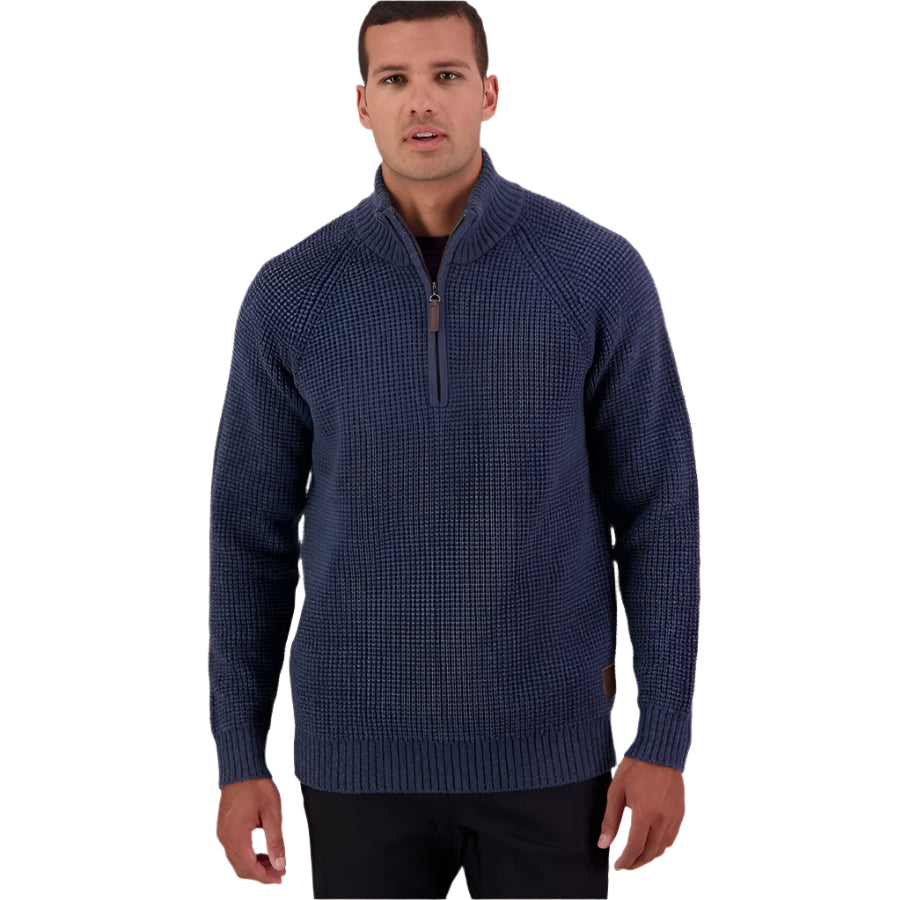 Swanndri SW225313M Mens Chalky Island Waffle Jumper