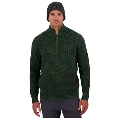 Swanndri SW225313M Mens Chalky Island Waffle Jumper