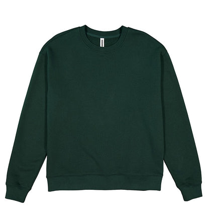 Dark green sweatshirt on a white background