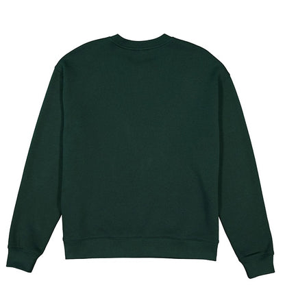 Green sweatshirt on a white background