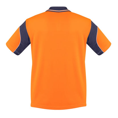 Syzmik ZH248 Mens HiVis Aztec S/S Polo