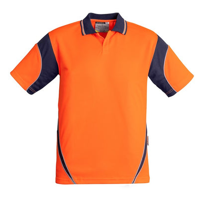 Syzmik ZH248 Mens HiVis Aztec S/S Polo