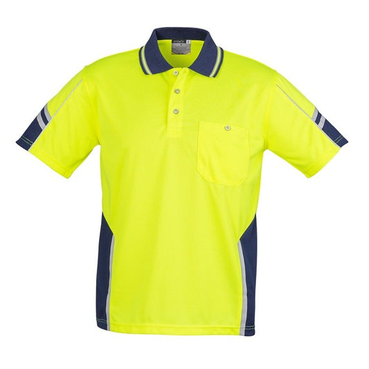 Syzmik ZH237 Mens HiVis Squad S/S Polo