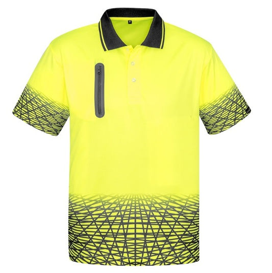 Syzmik ZH300 Mens Tracks Short Sleeve Polo