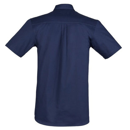 Syzmik ZW120 Mens Light Weight Tradie S/S Shirt