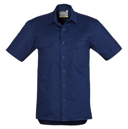 Syzmik ZW120 Mens Light Weight Tradie S/S Shirt