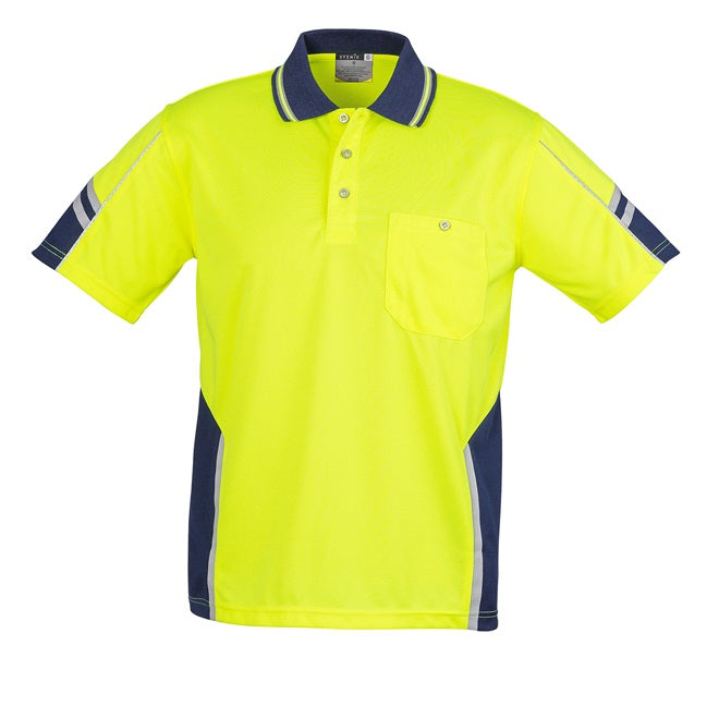 Syzmik ZH237 Mens HiVis Squad S/S Polo
