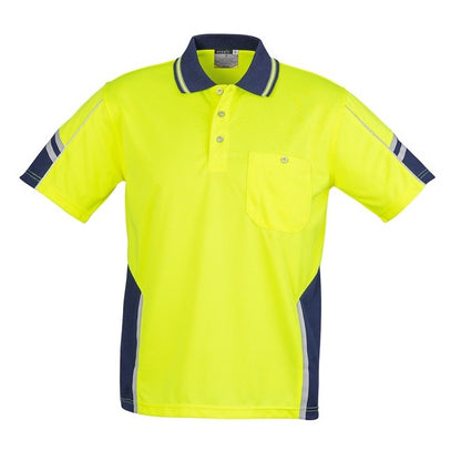 Syzmik ZH237 Mens HiVis Squad S/S Polo
