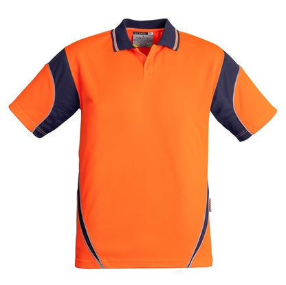 Syzmik ZH248 Mens HiVis Aztec S/S Polo