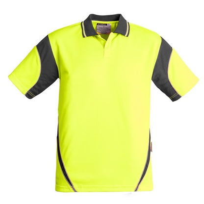Syzmik ZH248 Mens HiVis Aztec S/S Polo