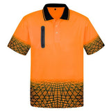 Orange/Navy