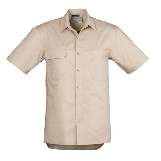 Syzmik ZW120 Mens Light Weight Tradie S/S Shirt