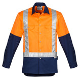 Orange/Navy