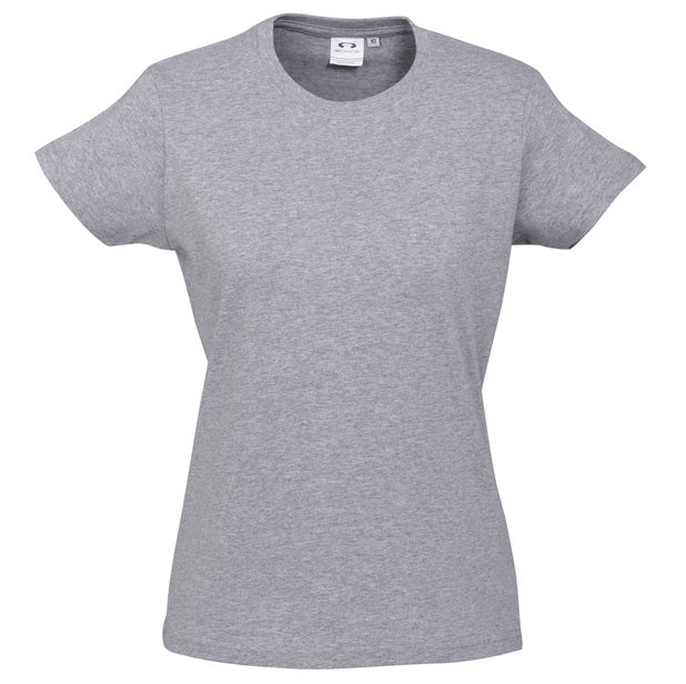 Biz Collection T10022 Ladies Ice Tee Grey Marle