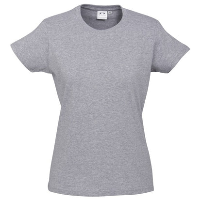 Biz Collection T10022 Ladies Ice Tee Grey Marle